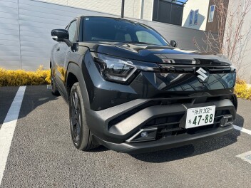 新型　e-VITARAご試乗いただきました♪